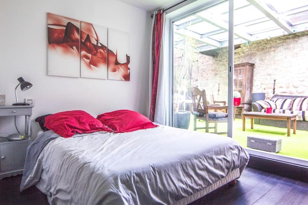 Appartement Avec Jardin Interieur 4 Pers Centre Ville Nemours Buitenkant foto
